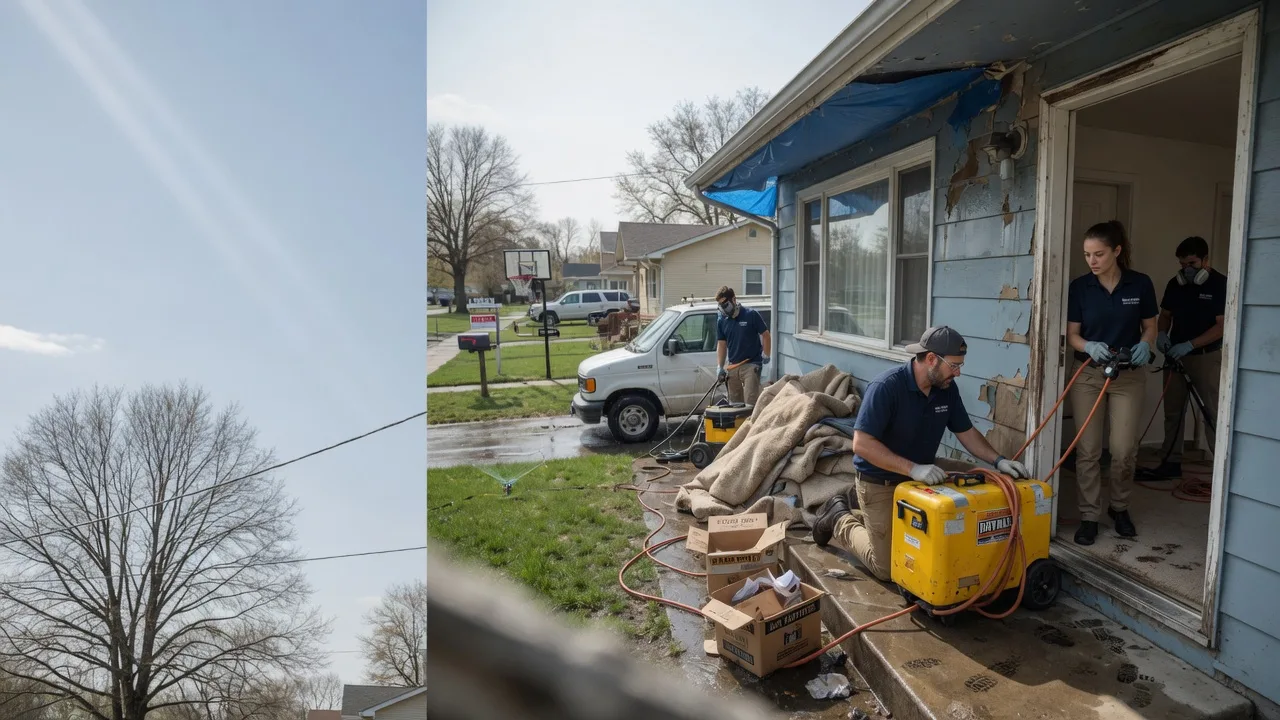 Basement Flood Cleanup in Merrill, IA near me